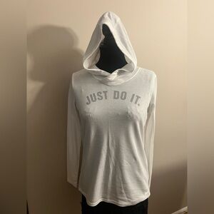 Nike Women’s Dri-FIT White Pullover Hoodie